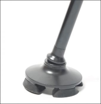 Zweihändiger Gehstock mit LED Licht und Sirene